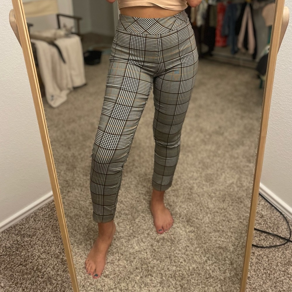 SM plaid dress pants